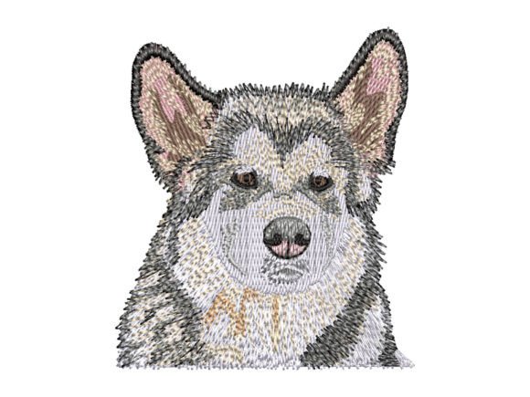 Alaskan Malamute Puppy Embroidery Review