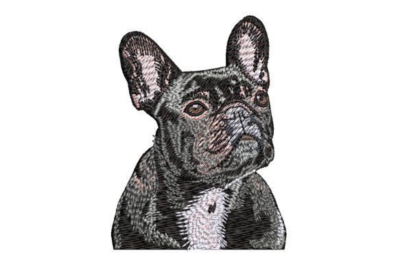 Black French Bulldog Embroidery Review