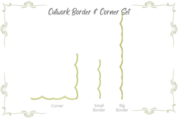 Cutwork Border and Corner Review