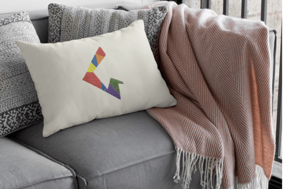 Diagonous G: A Dynamic Embroidery Design for Creative Projects