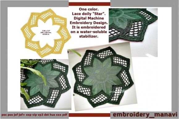 ITH Lace Cutwork Doily for Home Decor Review