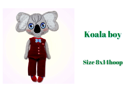 Koala Boy Doll ITH Embroidery Review