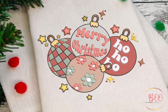 Merry Christmas Hohoho Embroidery Review