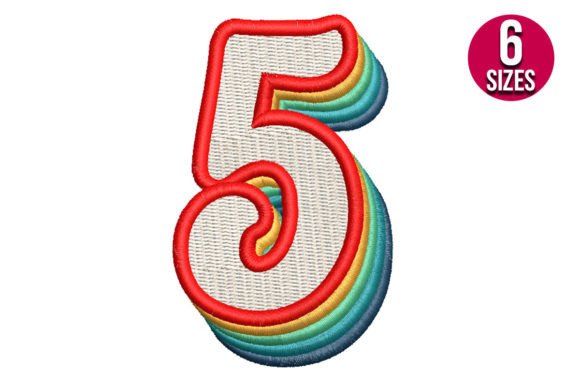 Retro Number Five Embroidery Review